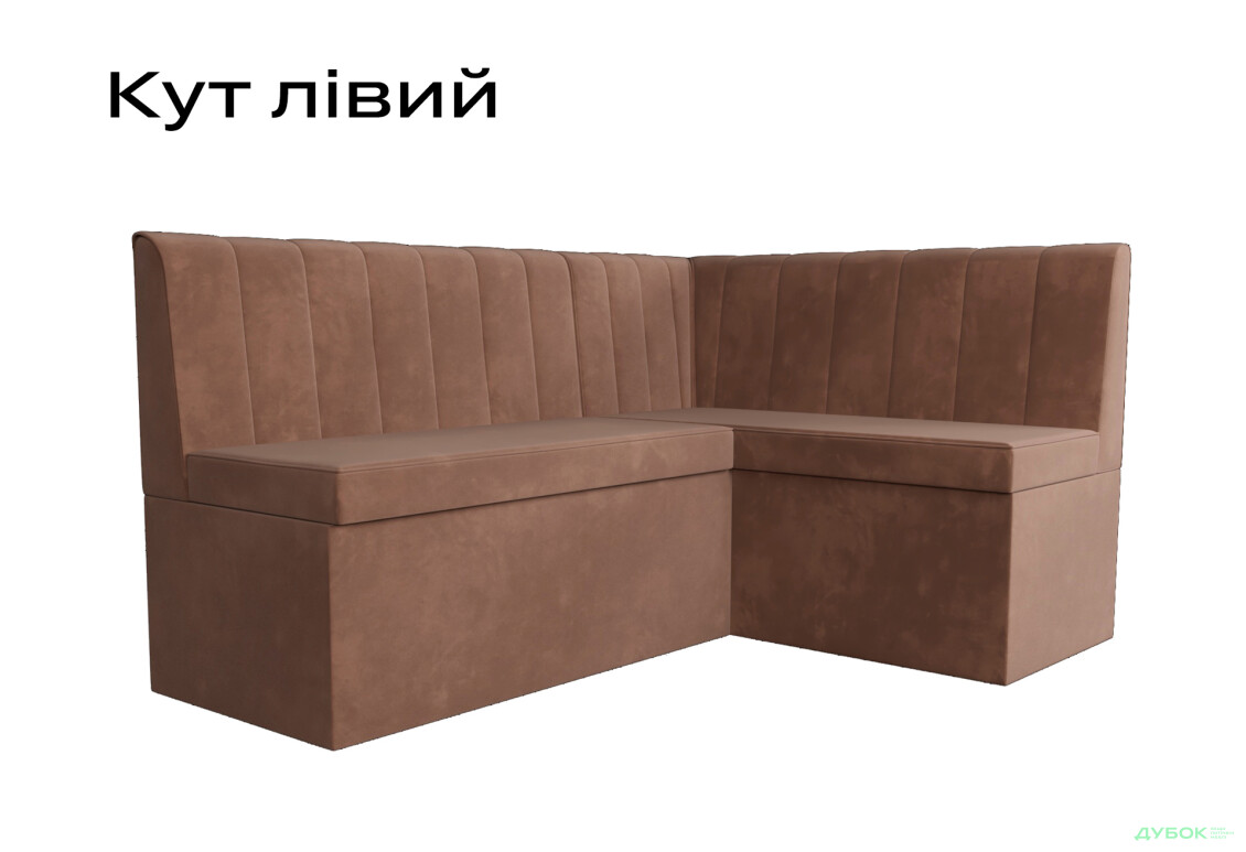 Зображення 5 - Кухонний куточок Kredens furniture Чикаго з нішею 165 см, мокко (London 5)