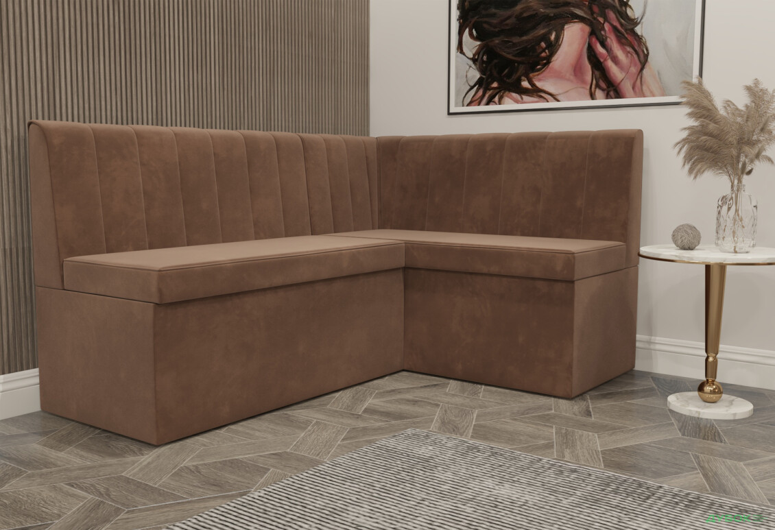 Зображення 2 - Кухонний куточок Kredens furniture Чикаго з нішею 165 см, мокко (London 5)