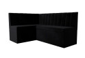 Зображення 3 - Кухонний куточок Kredens furniture Чикаго з нішею 165 см, чорний (London 17)