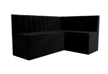 Кухонний куточок Kredens furniture Чикаго з нішею 165 см, чорний (London 17)