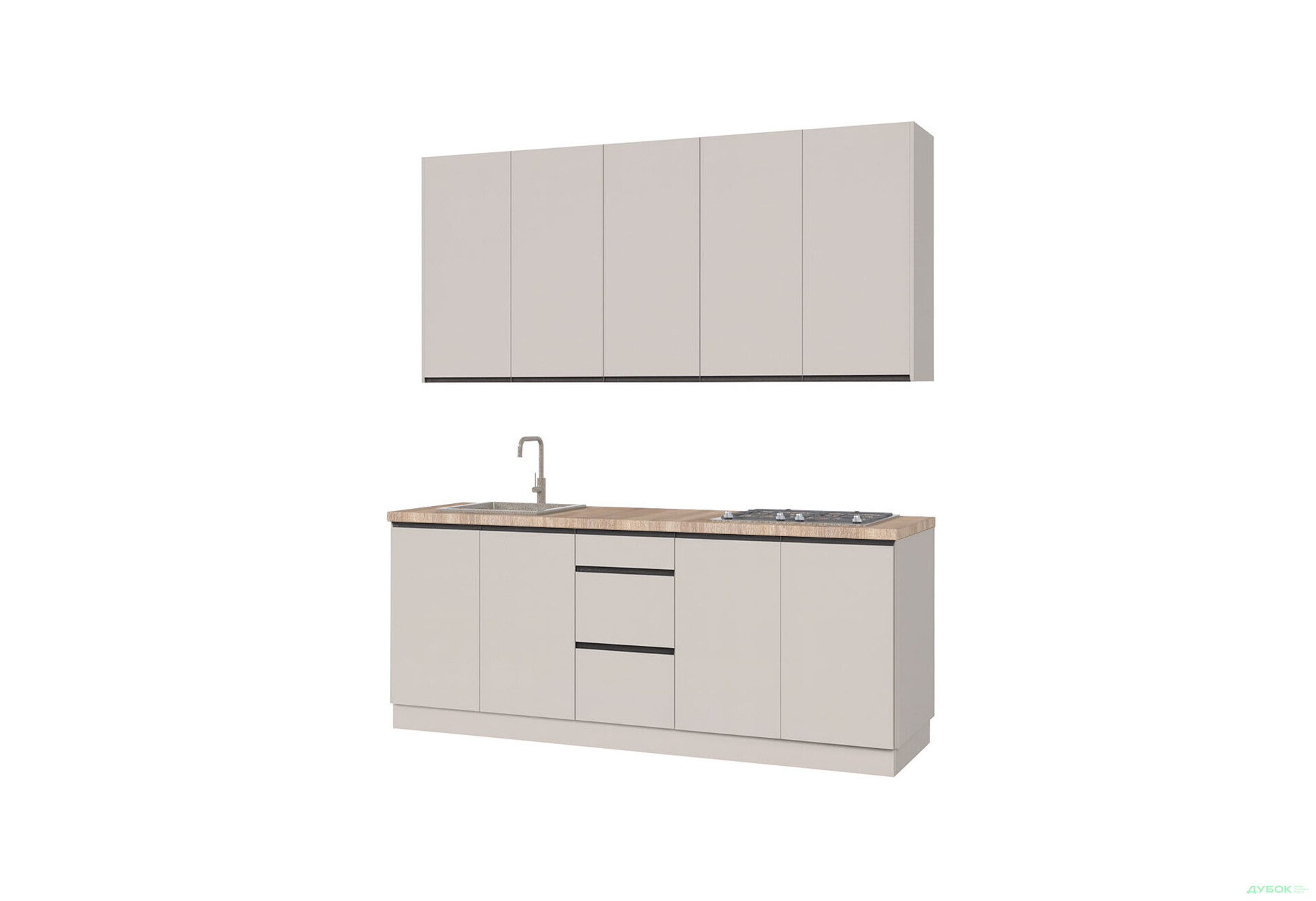 Зображення 2 - Кухня Світ меблів Тіна 200 см сатин