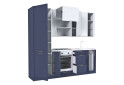 Кухня MiroMark Вінтаж / Vintage 240 см блакитний напівмат / білий напівмат - Зображення 4 Зображення 4 - Кухня MiroMark Вінтаж / Vintage 240 см блакитний напівмат / білий напівмат