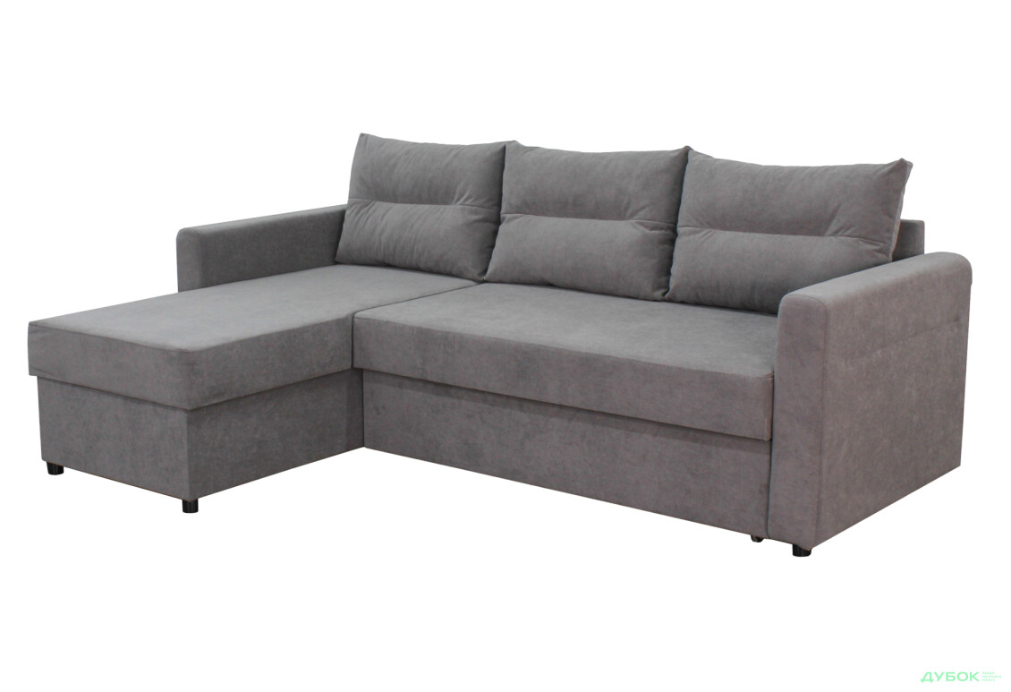 Мягкий уголок Элегант Бенефит 78 230x156 см серый - Изображение 1 Изображение 1 - Мягкий уголок Элегант Бенефит 78 230x156 см серый