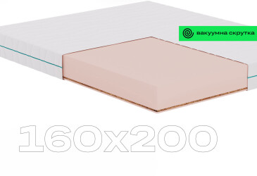 Матрац VitalCo / ВайталКо 160х200 вакуумна скрутка Sleep Zone