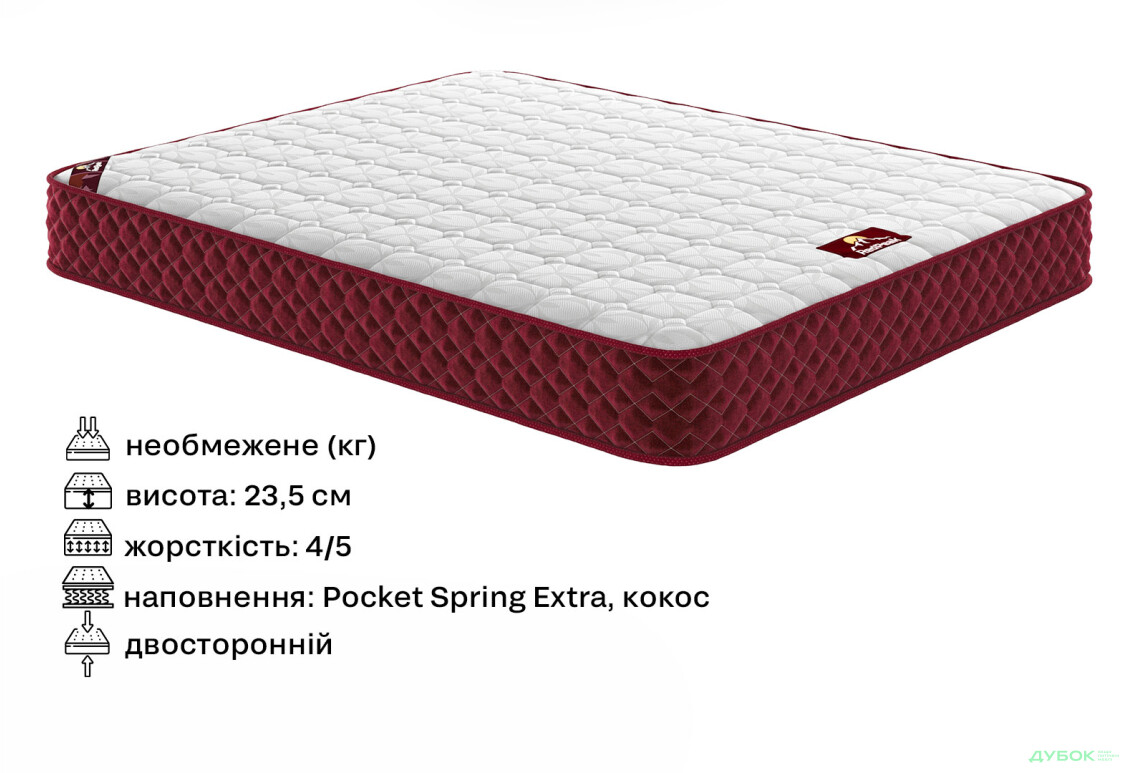 Матрас RedPeak / РедПик Эверест 80х200 Come-for - Изображение 2 Изображение 2 - Матрас RedPeak / РедПик Эверест 80х200 Come-for