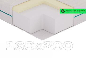 Матрац SmartAir / СмартЕйр 160х200 вакуумна скрутка Sleep Zone