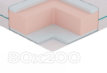 Матрац NanoDream / Нанодрім 80х200 Sleep Zone
