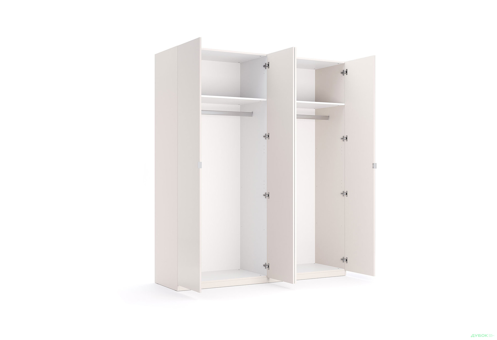 Шкаф МироМарк Лили / Lily 4-дверный 179 см, глянец кашемир, серия Н - Изображение 3 Изображение 3 - Шкаф МироМарк Лили / Lily 4-дверный 179 см, глянец кашемир, серия Н