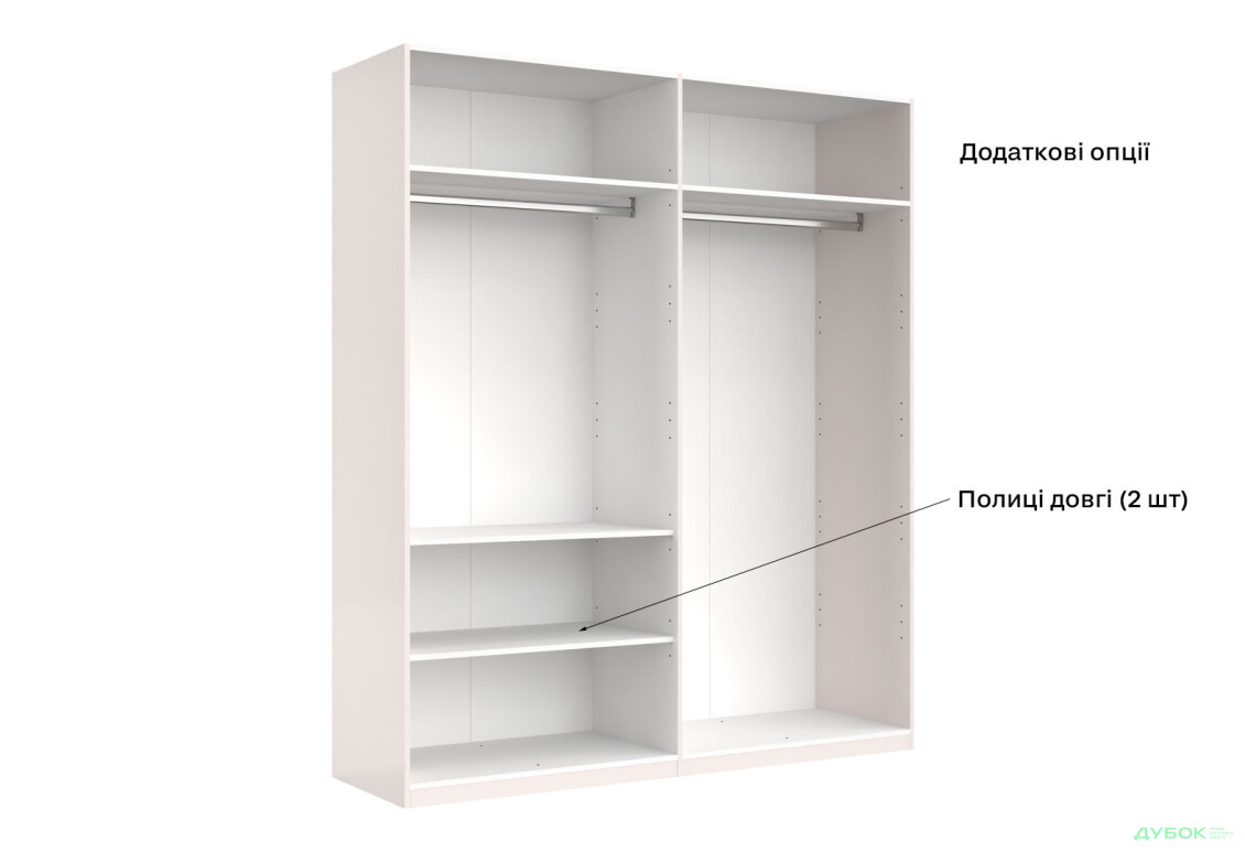 Шкаф МироМарк Лили / Lily 4-дверный 179 см, глянец кашемир, серия Н - Изображение 7 Изображение 7 - Шкаф МироМарк Лили / Lily 4-дверный 179 см, глянец кашемир, серия Н