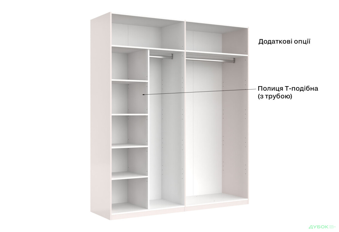 Шкаф МироМарк Лили / Lily 4-дверный 179 см, глянец кашемир, серия Н - Изображение 13 Изображение 13 - Шкаф МироМарк Лили / Lily 4-дверный 179 см, глянец кашемир, серия Н