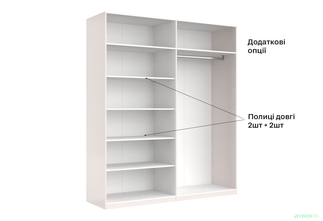 Шкаф МироМарк Лили / Lily 4-дверный 179 см, глянец кашемир, серия Н - Изображение 19 Изображение 19 - Шкаф МироМарк Лили / Lily 4-дверный 179 см, глянец кашемир, серия Н