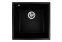 Зображення 3 - Гранітна мийка для кухні Valeso 4040 Ruba матовий Platinum