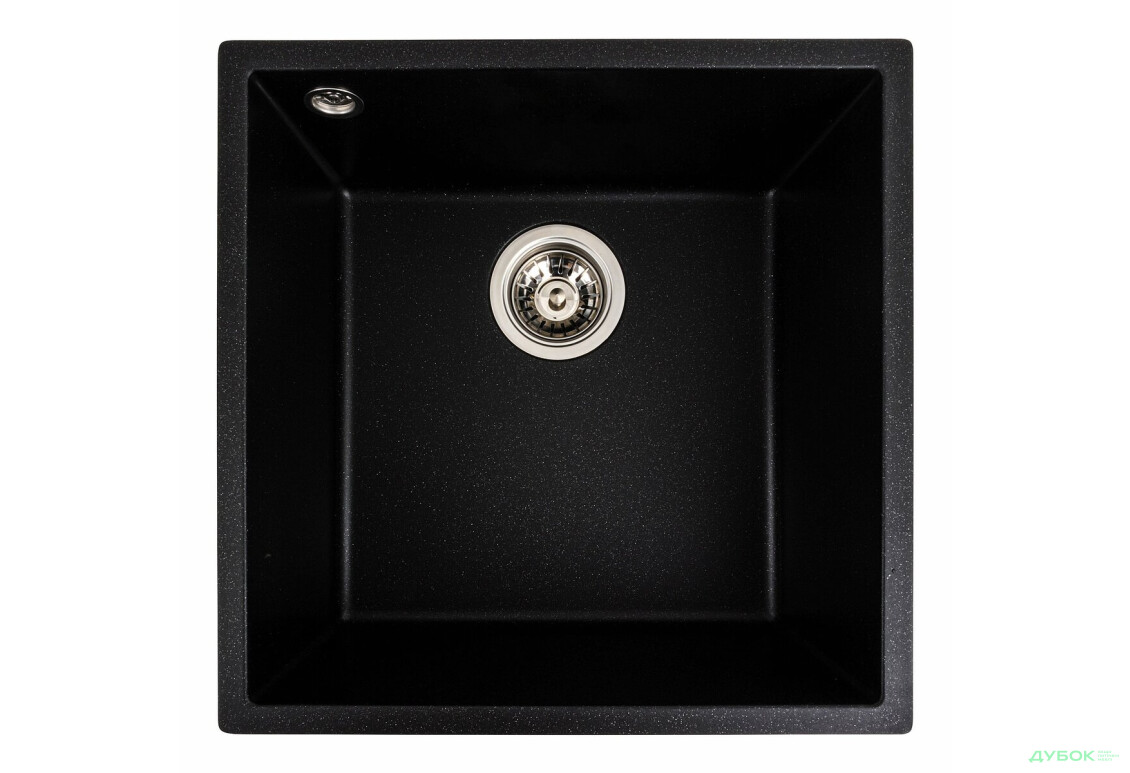 Зображення 8 - Гранітна мийка для кухні Valeso 4040 Ruba матовий Platinum
