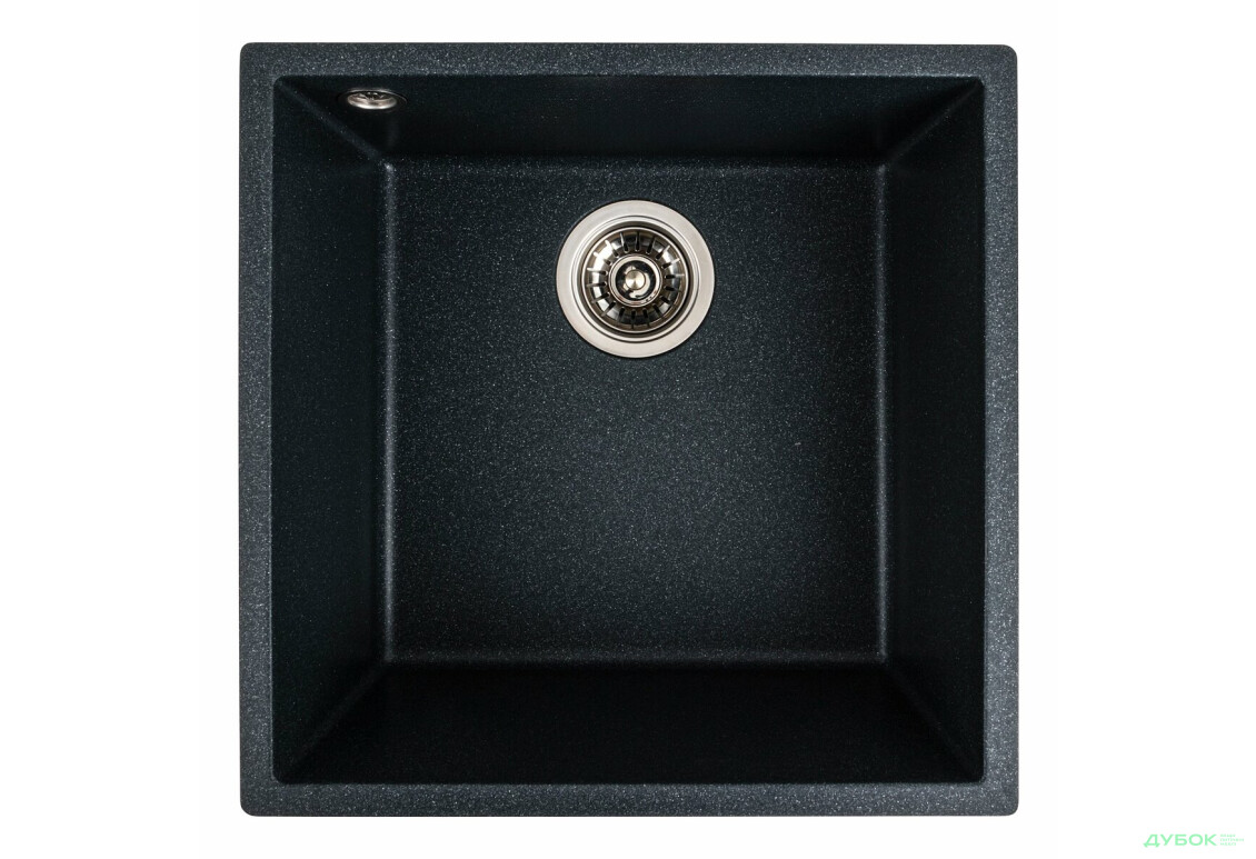 Зображення 12 - Гранітна мийка для кухні Valeso 4040 Ruba матовий Platinum