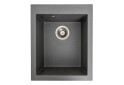 Зображення 1 - Гранітна мийка для кухні Valeso 4150 Sokil матова Platinum