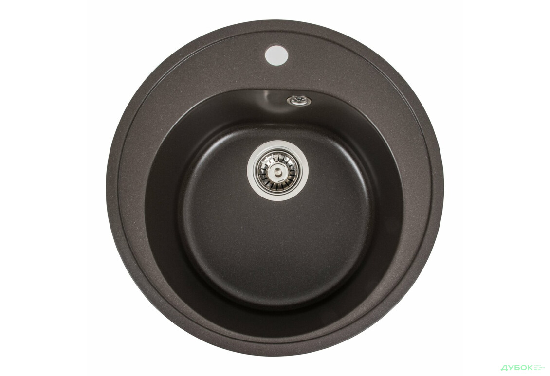 Зображення 3 - Гранітна мийка для кухні Valeso 510 Luna матова Platinum