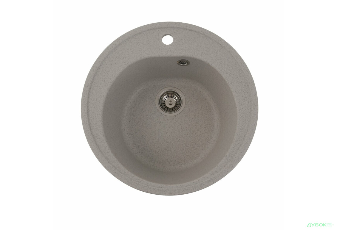 Зображення 6 - Гранітна мийка для кухні Valeso 510 Luna матова Platinum