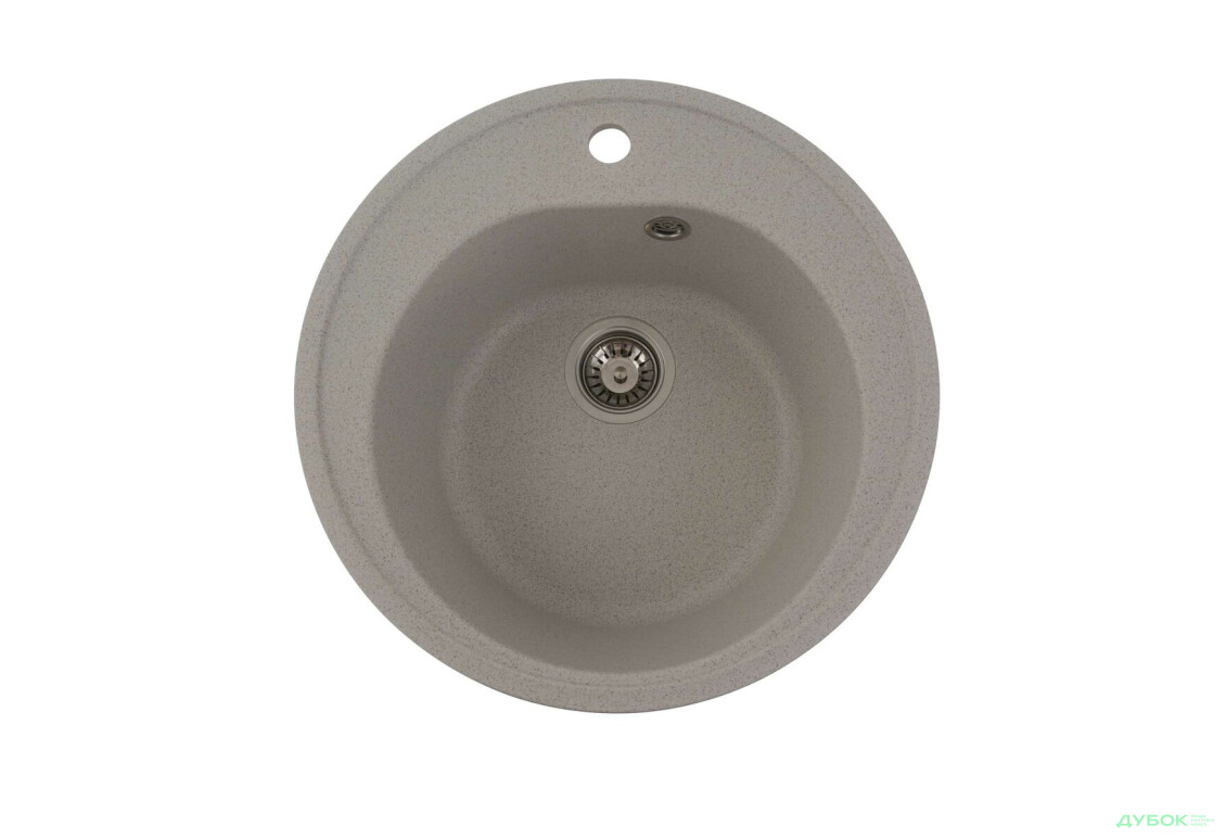 Зображення 7 - Гранітна мийка для кухні Valeso 510 Luna матова Platinum