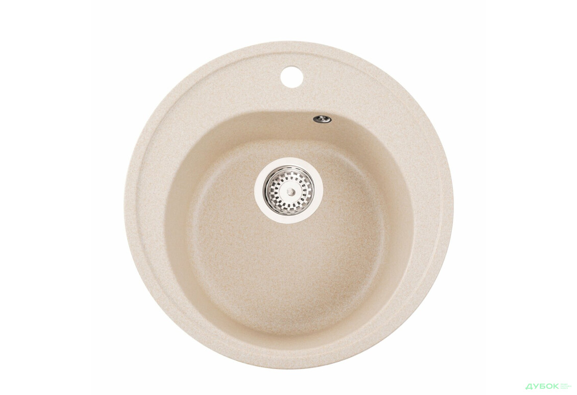 Зображення 11 - Гранітна мийка для кухні Valeso 510 Luna матова Platinum