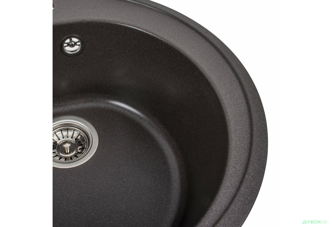 Зображення 2 - Гранітна мийка для кухні Valeso 510 Luna матова Platinum