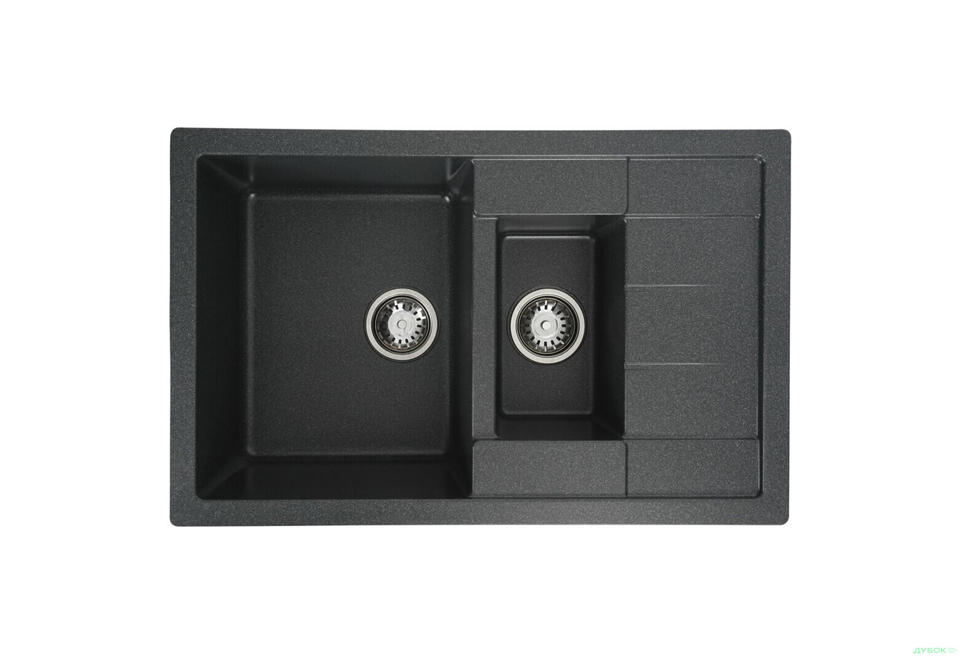 Зображення 1 - Гранітна мийка для кухні Valeso 7850W Toskana матова Platinum