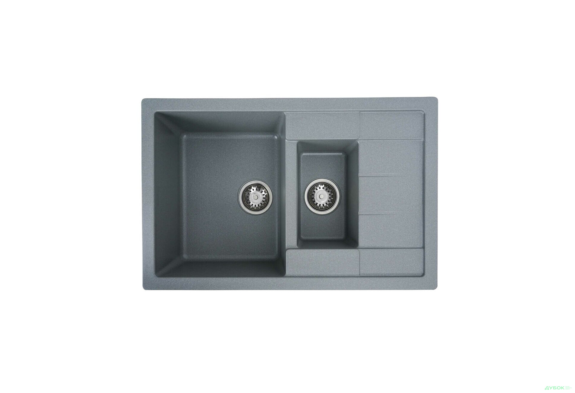 Зображення 10 - Гранітна мийка для кухні Valeso 7850W Toskana матова Platinum