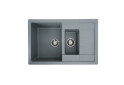 Зображення 10 - Гранітна мийка для кухні Valeso 7850W Toskana матова Platinum