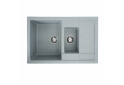 Зображення 12 - Гранітна мийка для кухні Valeso 7850W Toskana матова Platinum