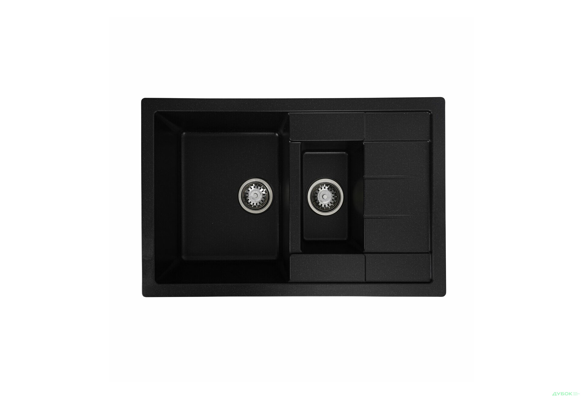 Зображення 13 - Гранітна мийка для кухні Valeso 7850W Toskana матова Platinum
