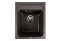 Зображення 4 - Гранітна мийка для кухні Platinum 4050 Korrado матова Platinum