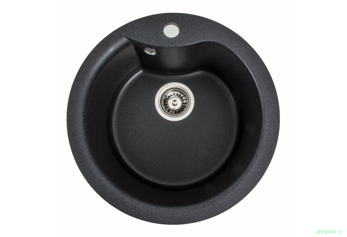 Зображення 3 - Гранітна мийка для кухні Platinum 480 Turas матова Platinum