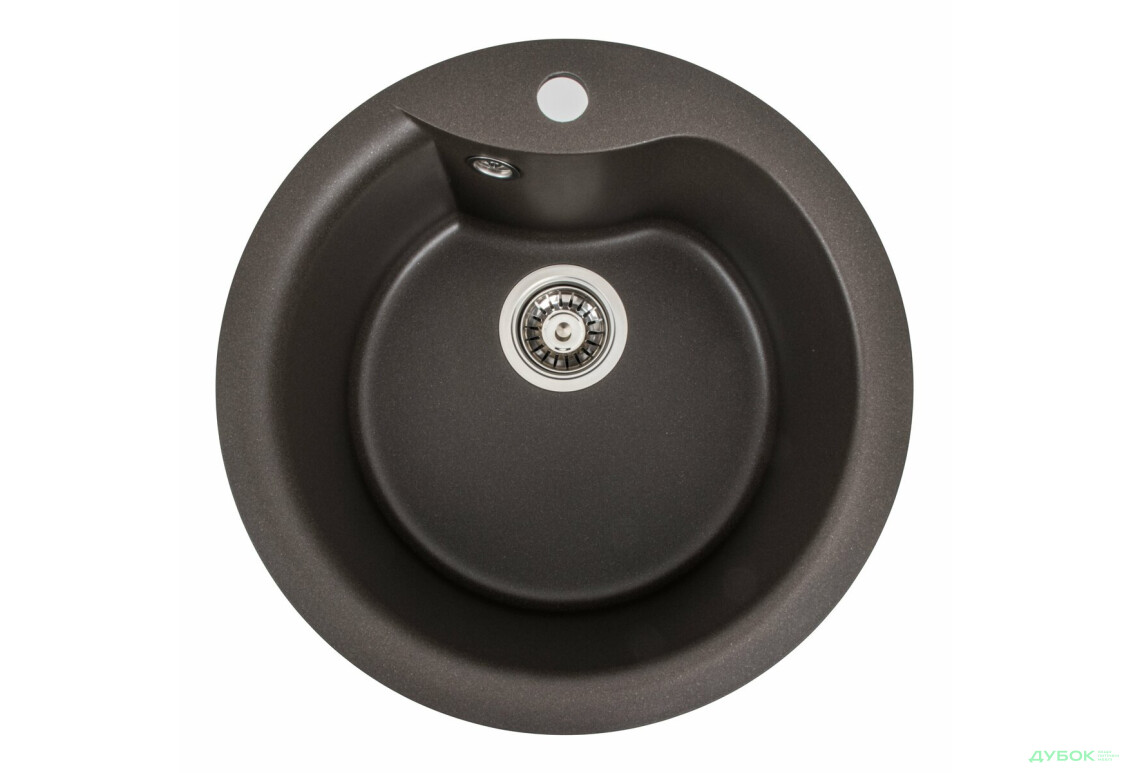 Зображення 6 - Гранітна мийка для кухні Platinum 480 Turas матова Platinum