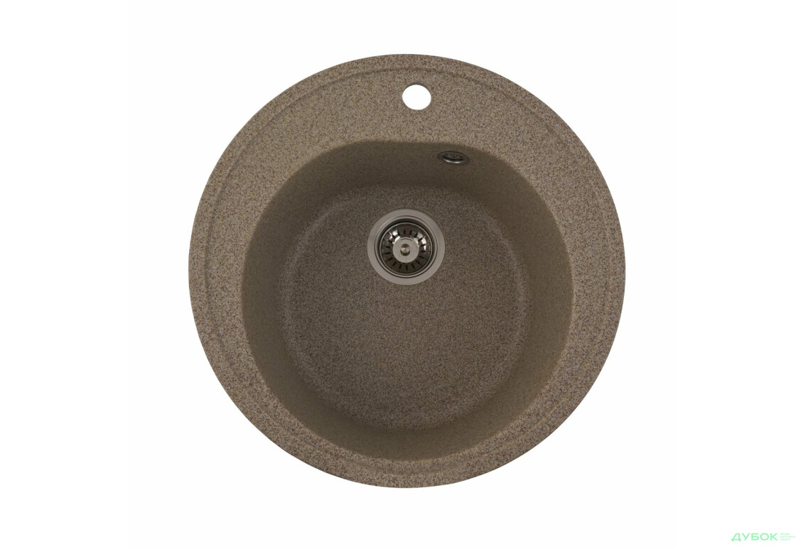 Зображення 5 - Гранітна мийка для кухні Platinum 510 Luna матова Platinum