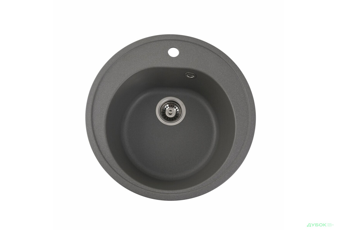 Зображення 6 - Гранітна мийка для кухні Platinum 510 Luna матова Platinum