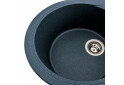 Зображення 5 - Гранітна мийка для кухні Platinum 5847 Onyx матова Platinum