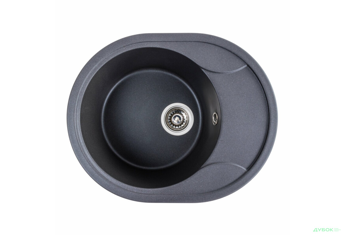 Зображення 6 - Гранітна мийка для кухні Platinum 5847 Onyx матова Platinum