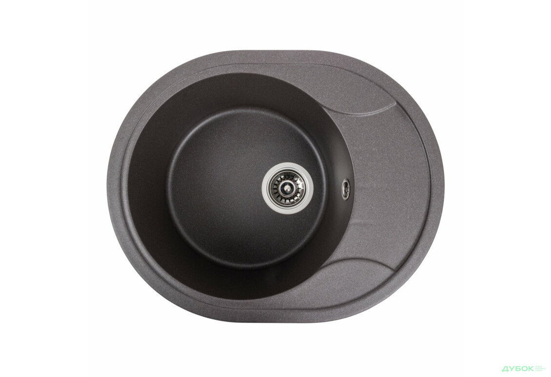 Зображення 11 - Гранітна мийка для кухні Platinum 5847 Onyx матова Platinum
