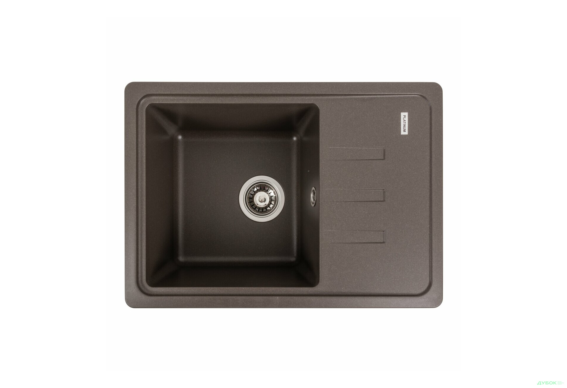 Изображение 6 - Гранитная мойка для кухни Platinum 6243 Liana матовая Платинум