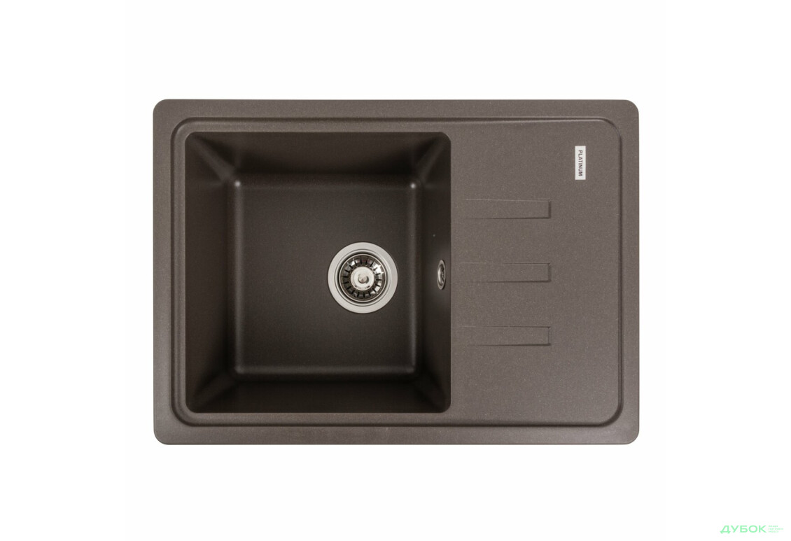 Изображение 6 - Гранитная мойка для кухни Platinum 6243 Liana матовая Платинум