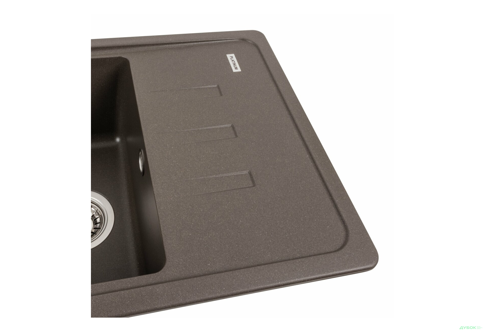 Изображение 8 - Гранитная мойка для кухни Platinum 6243 Liana матовая Платинум