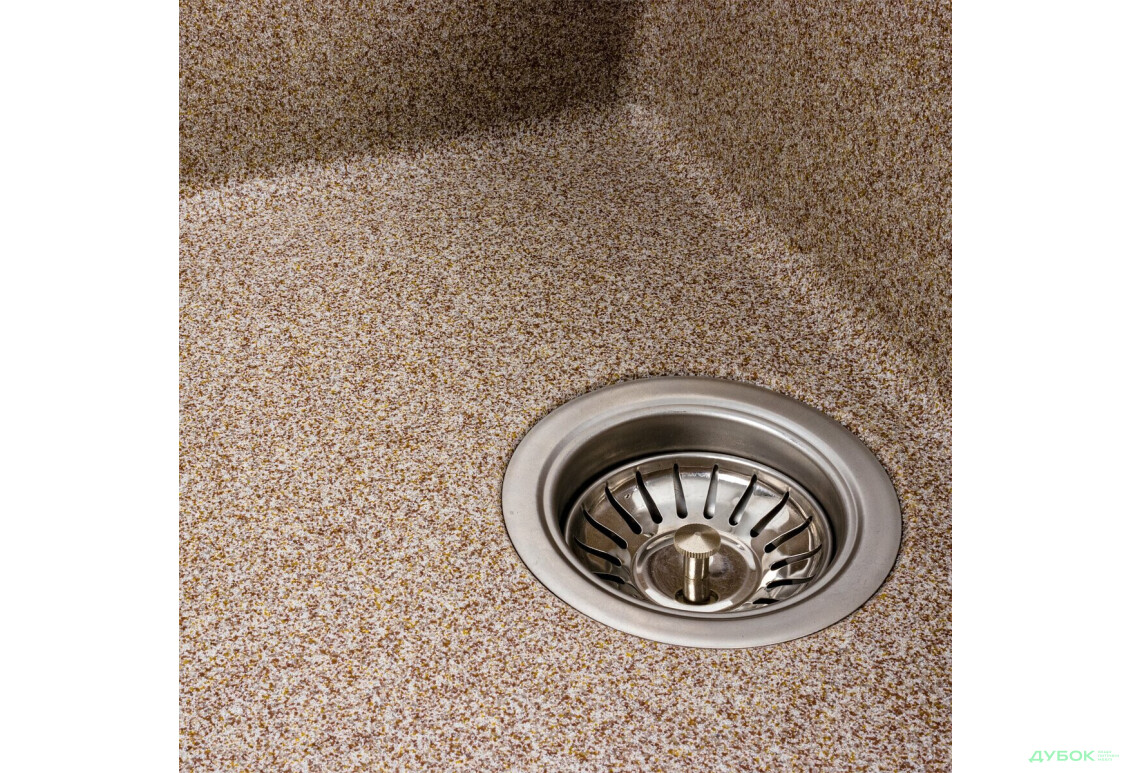 Зображення 2 - Гранітна мийка для кухні Platinum 6550 Lotos матова Platinum