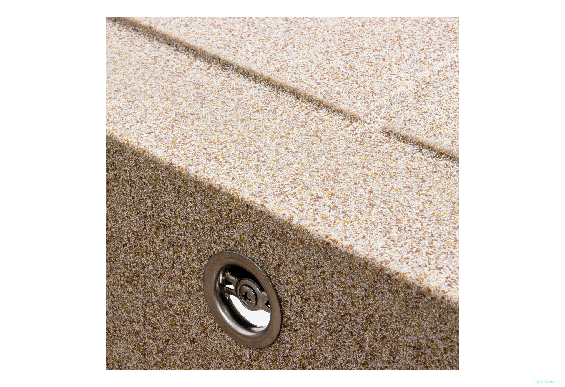 Зображення 4 - Гранітна мийка для кухні Platinum 6550 Lotos матова Platinum