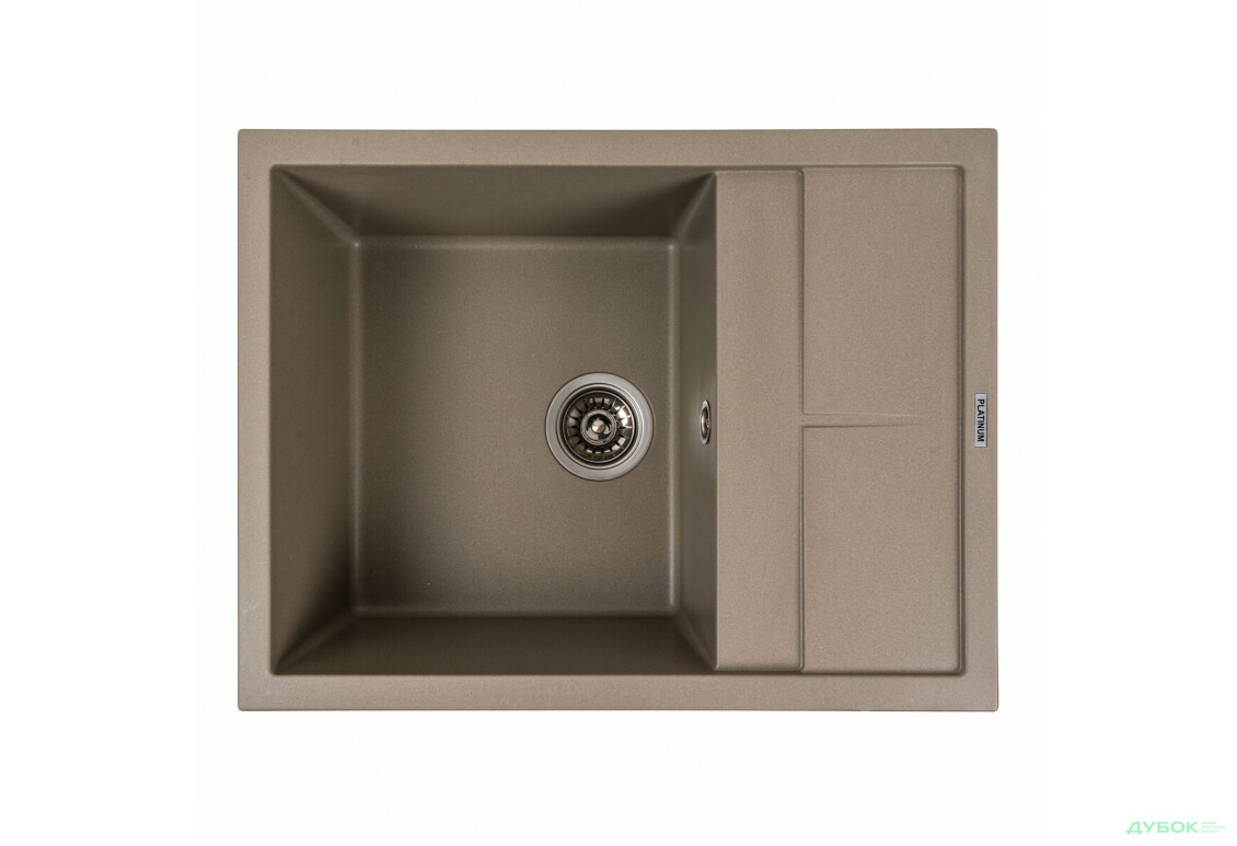 Зображення 7 - Гранітна мийка для кухні Platinum 6550 Lotos матова Platinum