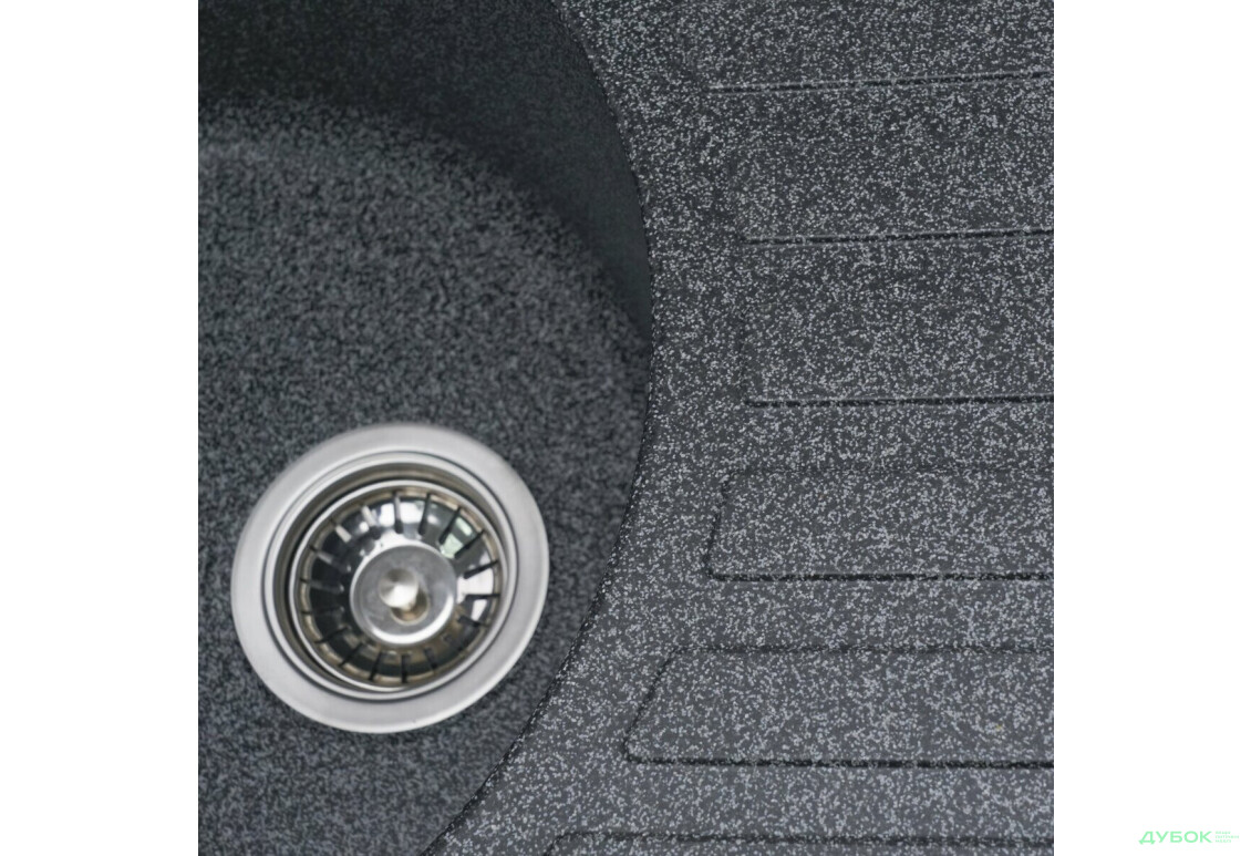 Зображення 2 - Гранітна мийка для кухні Platinum 7750 Lira матова Platinum