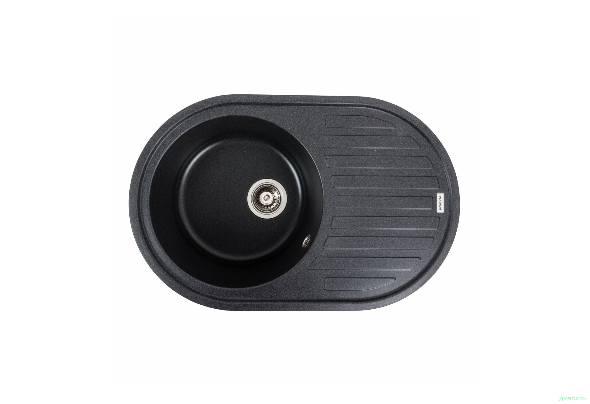 Зображення 5 - Гранітна мийка для кухні Platinum 7750 Lira матова Platinum