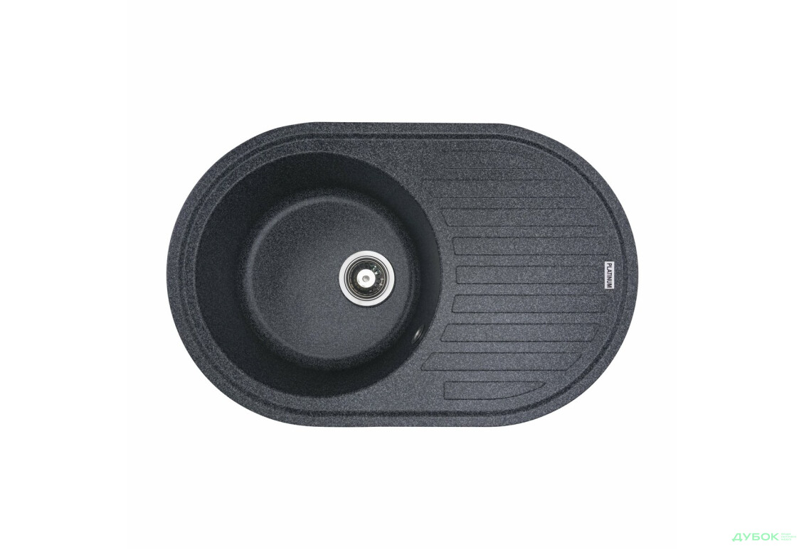 Зображення 8 - Гранітна мийка для кухні Platinum 7750 Lira матова Platinum