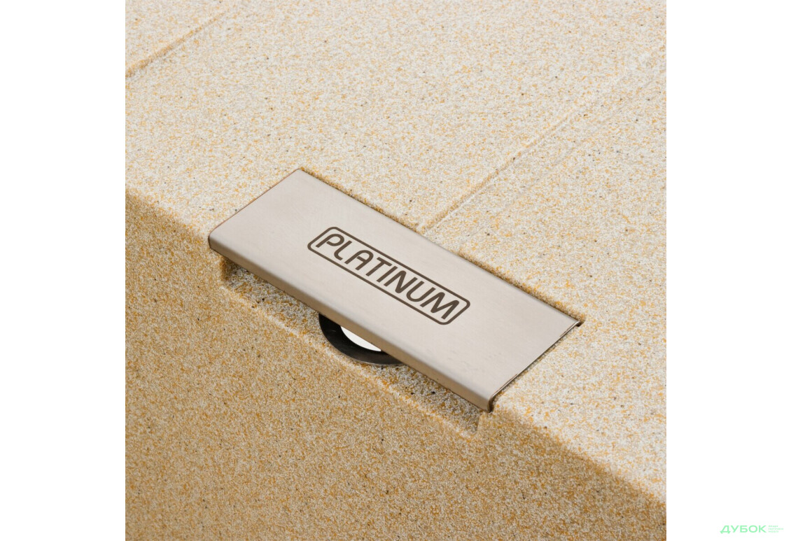 Зображення 6 - Гранітна мийка для кухні Platinum 7850 Roma матова Platinum