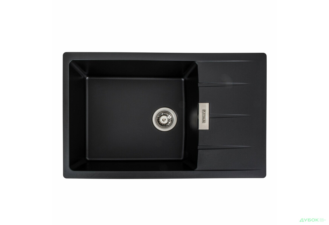 Зображення 11 - Гранітна мийка для кухні Platinum 7850 Roma матова Platinum