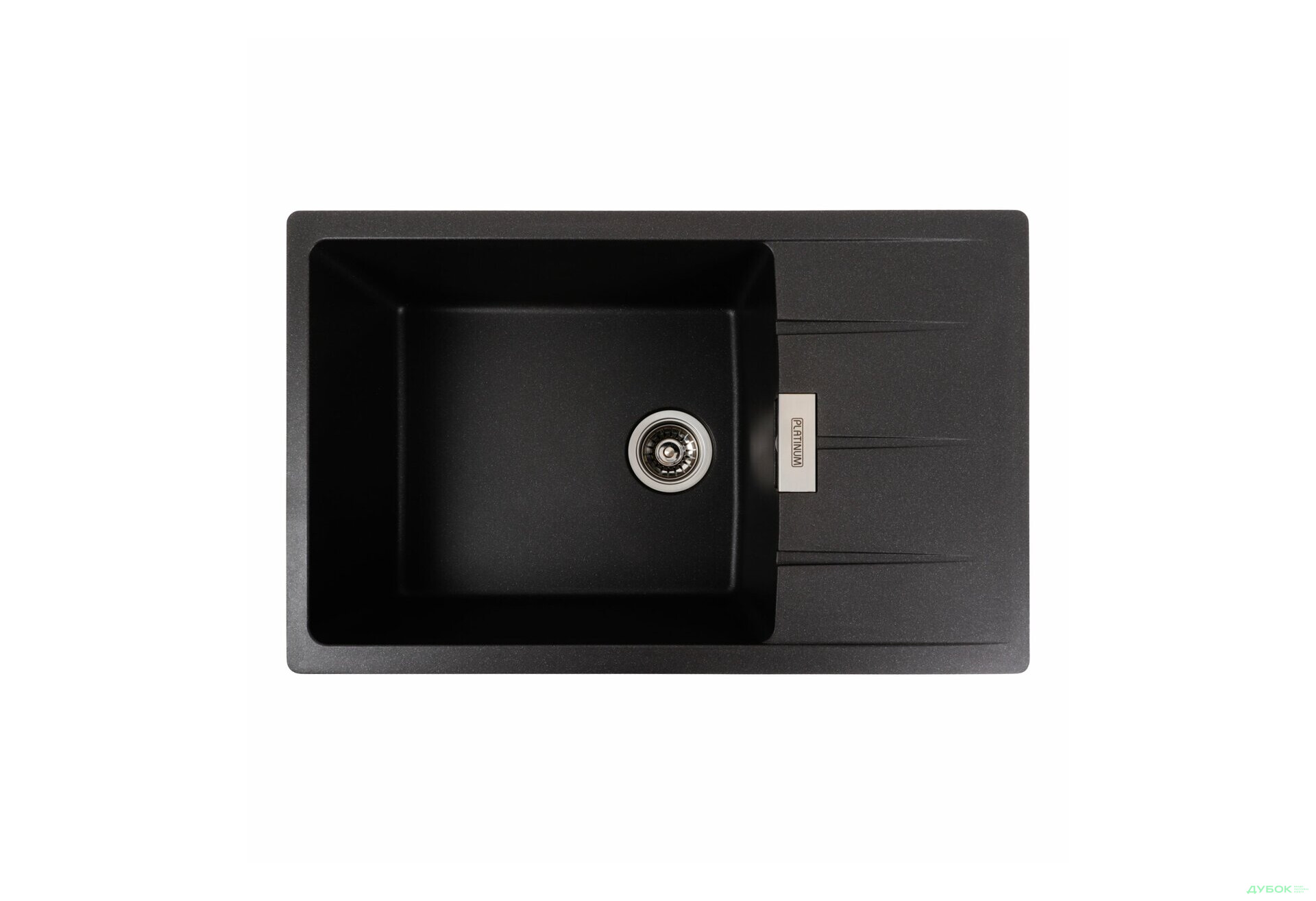 Зображення 13 - Гранітна мийка для кухні Platinum 7850 Roma матова Platinum