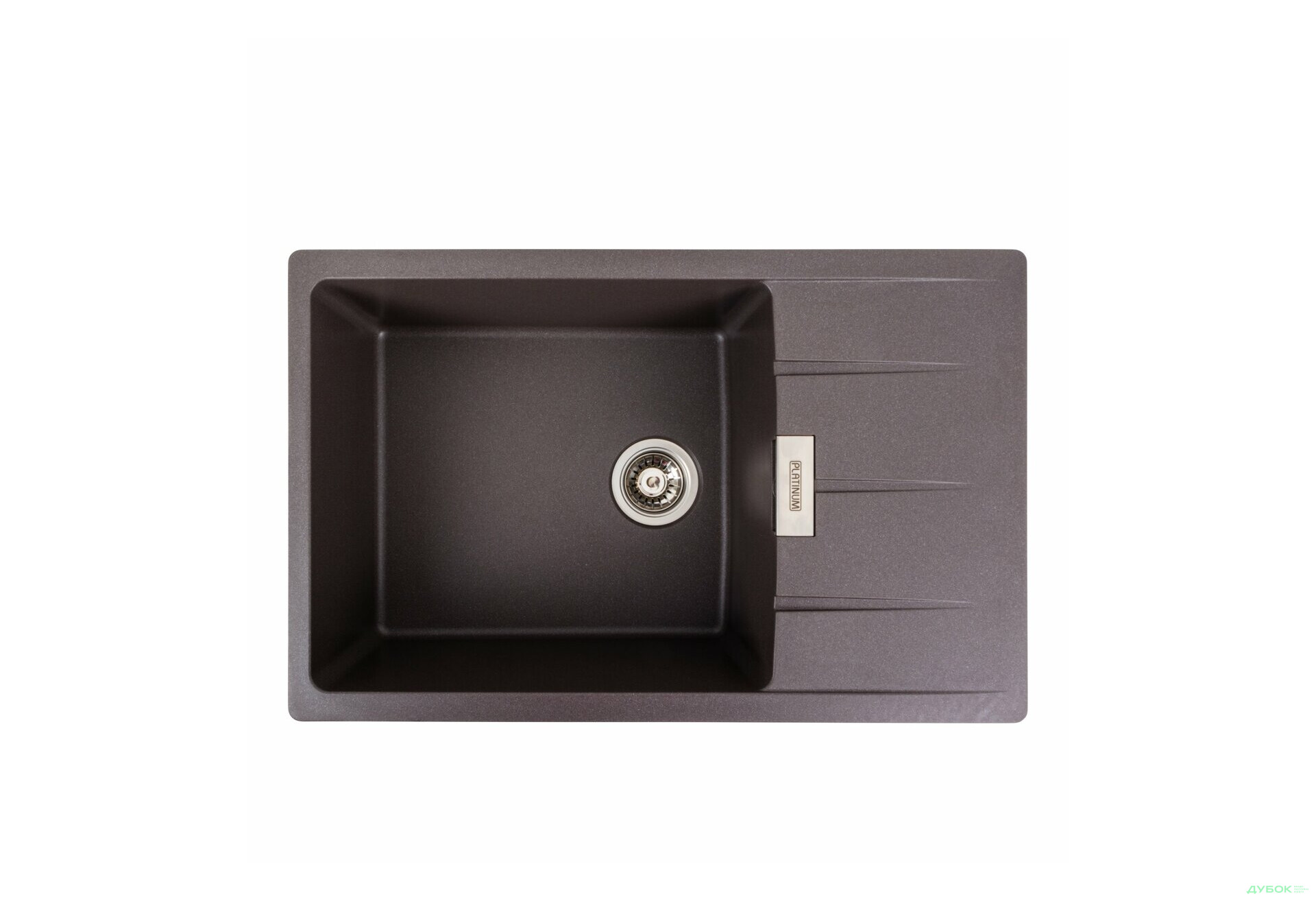 Зображення 14 - Гранітна мийка для кухні Platinum 7850 Roma матова Platinum